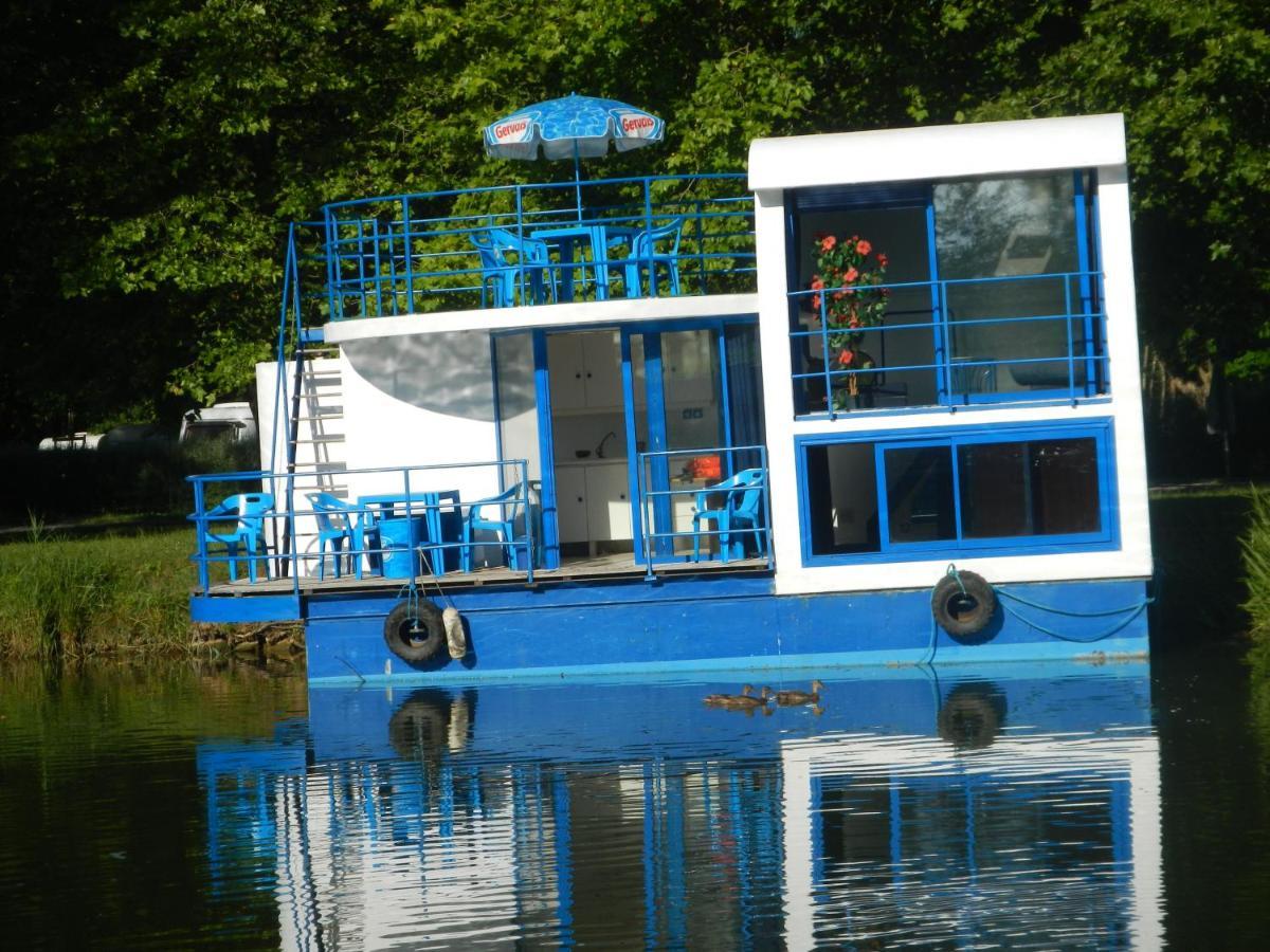 Maison Flottante Sur La Seille Cuisery Luaran gambar